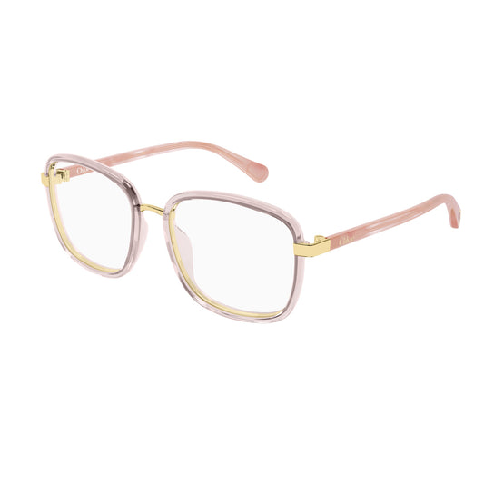 CHLOE CC0025O 006 pink havana transparent 49
